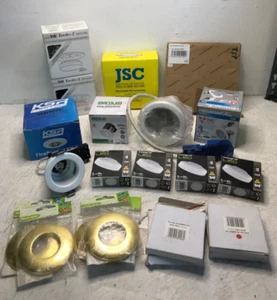 LOTE DE TRABAJO 20+ ARTÍCULOS DOWNLIGHTS Y ACCESORIOS - KSR, INTEGRAL, CLICK (232) - Imagen 1 de 4