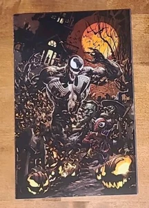 VENOM #1 Clayton Crain Halloween Virgin Variant 2021 - Picture 1 of 17