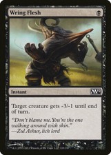 FOIL Wring Flesh | MtG Magic Magic 2012 (M12) | English | Near Mint