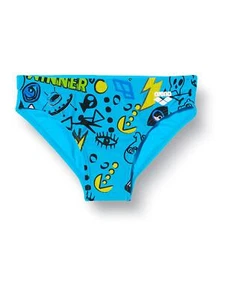 Arena Slip Ragazzo Costume da Bagno Playful Costume da Bagno, Blu Turchese-Multi, 164 - Foto 1 di 6