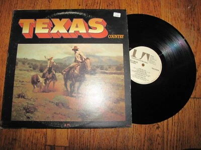 WILLIE NELSON / BOB WILLS / OTHERS - TEXAS COUNTRY - UNITED ARTISTS DOUBLE LP - Image 1 of 2