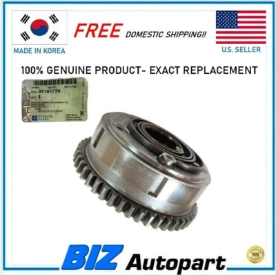 GM GENUINE ! CAMSHAFT EXHAUST SPROCKET for 2013-2015 CHEVROLET SPARK # 25191779 Foto 1 de 4