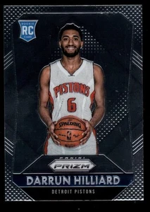 DARRUN HILLIARD #345 MINT PISTONS ROOKIE CARD RC SP 2015-16 PANINI PRIZM CHROME - Picture 1 of 1