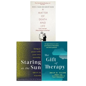 Irvin Yalom 3 Books Collection Set A Matter of Death and Life, Sun,The Gift - Picture 1 of 4