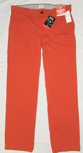 DOCKERS Men's Pants D2 On-the-Go Straight Fit STRETCH Flat Front Henna 36X34 NEW - Picture 1 of 24