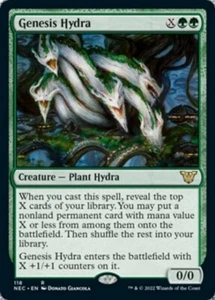MTG - GENESIS HYDRA - Neon Dynasty Commander (R) - Picture 1 of 1