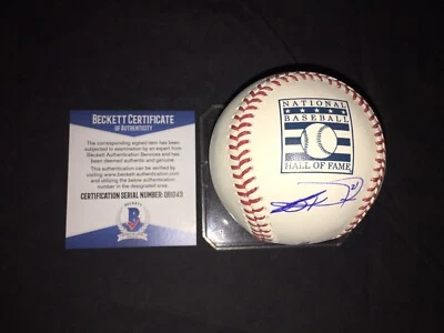 Jeff Kent Signed Official Hall Of Fame Baseball Dodgers Giants Beckett - Image 1 of 2