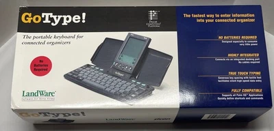 LandWare GoType Portable Keyboard for Palm III, PalmPilot, or IBM WorkPAD - Image 1 of 4