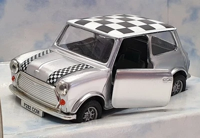 Corgi 1/36 Scale Diecast C3min8 - Mini Reworked Conversion - Silver - Image 1 of 4