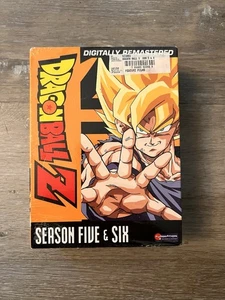 EXC Dragon Ball Z Season 5 & 6 DVD Boxed Set Collection w Slipcover Fast Ship! - Picture 1 of 4