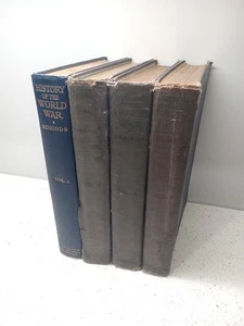 A History of the World War By Frank Simonds/ Lot Of 4 Volumes 1917-1920 - Picture 1 of 23