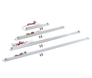 LED Lighting Tube Strip Light 12V DC camping caravan boats or solar powered - Picture 1 of 23