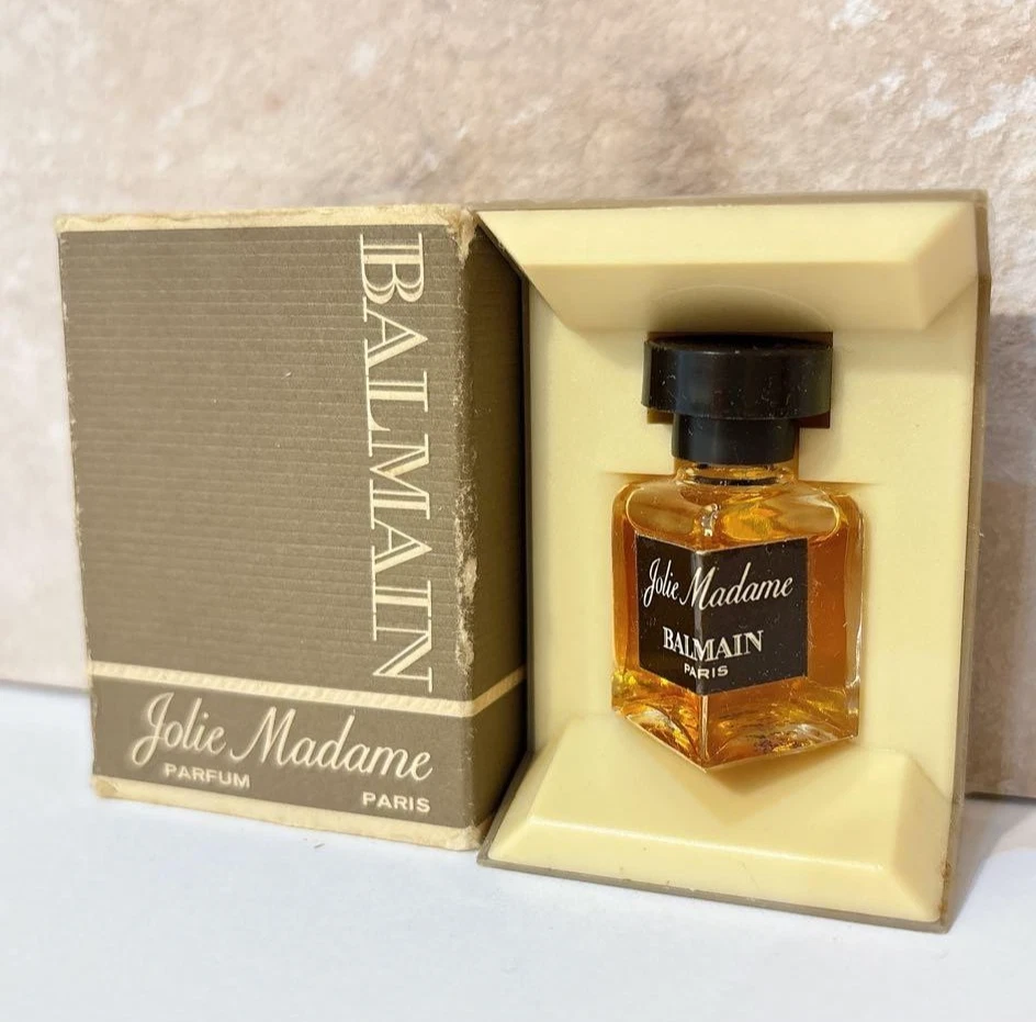 Vintage Balmain Jolie Madame Pure Parfum 4 ml / 0,13floz Discontinued Fragrance - Bild 1 von 4
