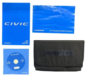 Honda Civic Owners Manual 4DR Hatchback 2017 OEM - Bild 1 von 2