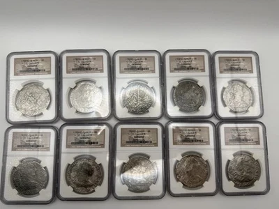 1783MO & 1782MO FF MEXICO 8R Silver 8 Reales EL CAZADOR Shipwreck Coin - Image 1 of 4