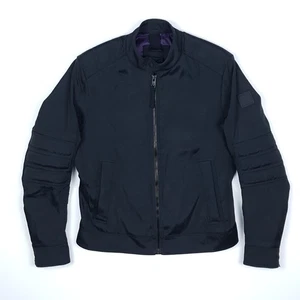 Giacca Motociclista Hugo Boss 38 48 = Media Nera Moto Moto Racer Imbottita Ovidor - Foto 1 di 17