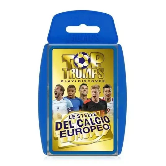 Winning Moves Calciatori Top Trumps  Le Stelle del Calcio Europeo Sealed - Immagine 1 di 1