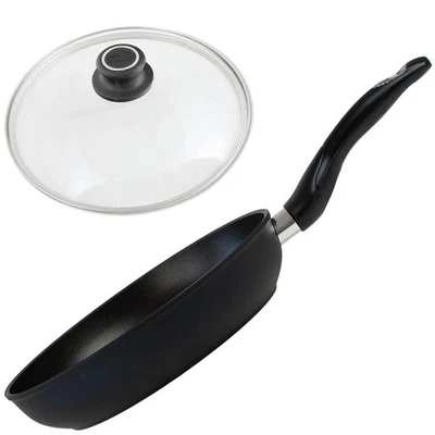 BAF Pfanne 28cm Induktion Schmorpfanne geschmiedet Aluminium Antihaft Glasdeckel - Bild 1 von 4