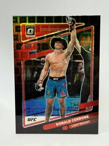 2022 Donruss Optic Donald Cerrone #33 BLACK PANDORA PRIZM RARE! - Picture 1 of 2