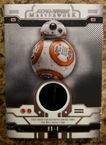 2024 STAR WARS MASTERWORK BB-8 RELIC Card Rise Of The Resistance #RR-B - Picture 1 of 2