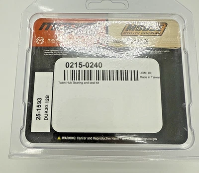 Kit de cojinete y sello de rueda Moose Racing 25-1593 para cubo de garra Honda CR/CRF 250 Foto 1 de 2