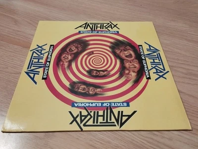 Anthrax – State Of Euphoria (Vinyl LP, Europa, VG+ Zustand) - Bild 1 von 4