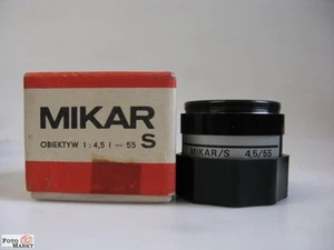 Objetivo De Aumento M-42 Rosca Universal PZO Mikar S 55 Mm 1:4,5 - Picture 1 of 3