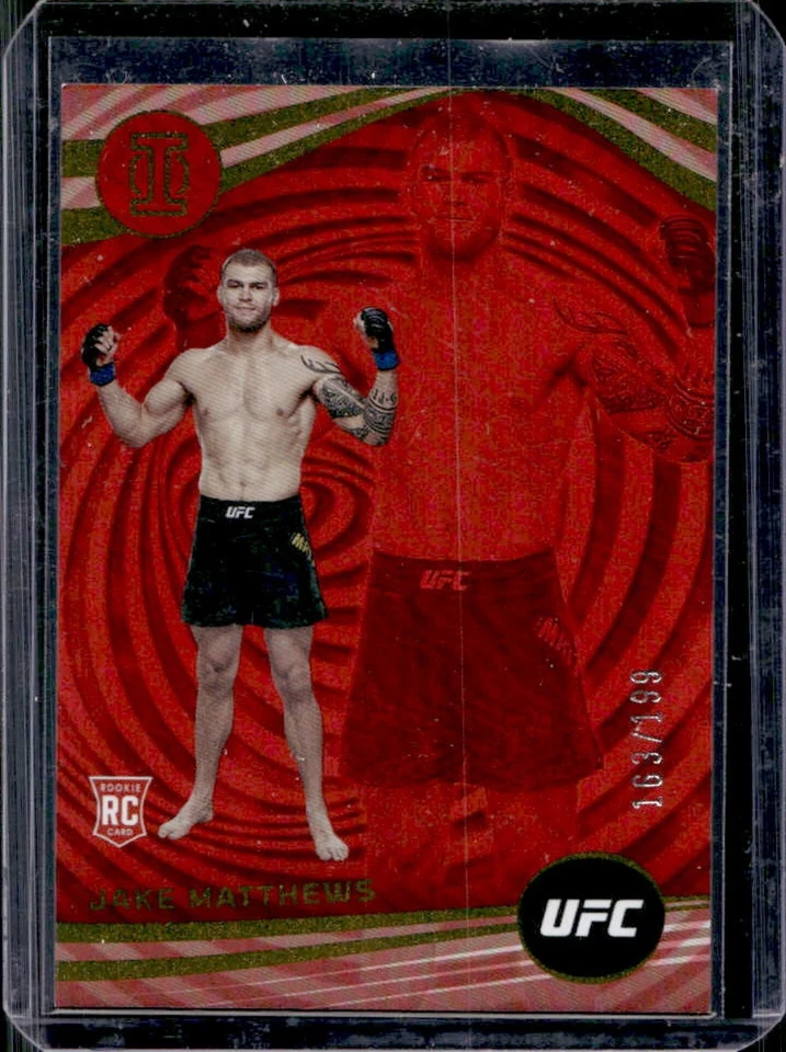 2023 Chronicles UFC Jake Matthews RC Red Rookie #/199 - Image 1 of 2