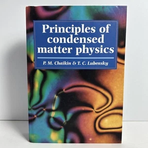 Principles of Condensed Matter Physics, Chaikin & Lubensky Cambridge Hardcover - Imagen 1 de 10