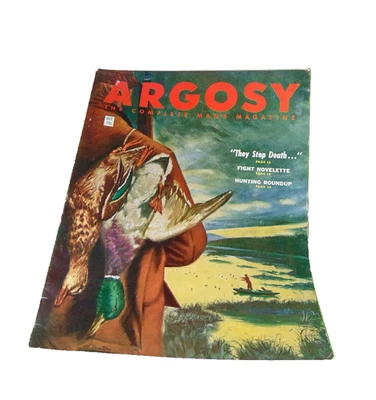 Argosy Magazine November 1951 VINTAGE Test Run Of The New Sports Cars - Image 1 of 2