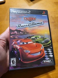 PS2 Playstation 2 Disney Pixar Cars Race o Rama Lightning McQueen READ - Picture 1 of 5