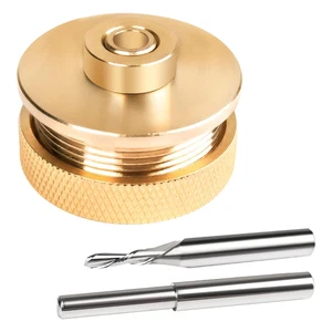 71333 Router Bits Solid Brass Inlay Kit for 1/4 Templates for High RPM Routing,  - Picture 1 of 12