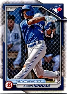 2024 Bowman Draft #BD-102 Arjun Nimmala - Picture 1 of 2