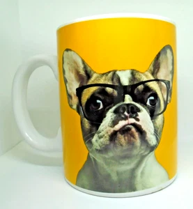 French Bulldog Frenchie giant Dog Coffee Mug century house mug factory. MINT !!! - Picture 1 of 4