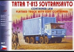 Tatra T-813 mit 20" Container - 1:87 Bausatz von SDV-Models - Bild 1 von 2
