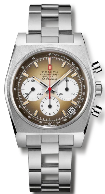 Zenith El Primero Brown Unisex Adult Watch - 03.A384.400/385.M385