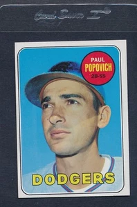 1969 Topps #047 Paul Popovich Dodgers EX/MT *928 - Picture 1 of 1