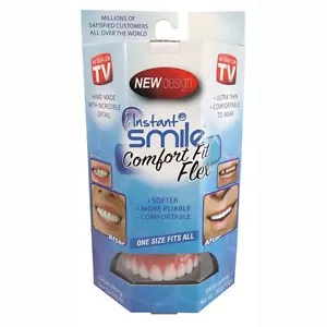 FLEX / FLEXIBLE Original ULTRA THIN PERFECT INSTANT SMILE TEETH cosmetic veneer - Picture 1 of 6