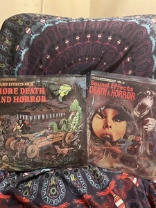 Sound Effects #13+ #21 -Death & Horror Vinyl LP Soundtrack Horror LOT - Picture 1 of 9