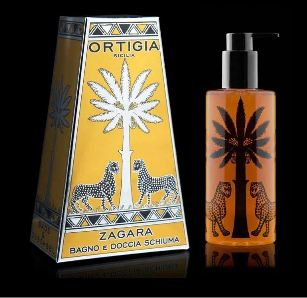 Zagara Orange Blossom Glycerine Shower Gel Body Wash, Ortigia Sicilia 250ml Gift