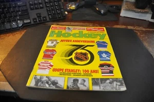 Le magazine des sports hockey edition joyeux 75 anniversary nhl no 8 poster nhl  - Foto 1 di 10