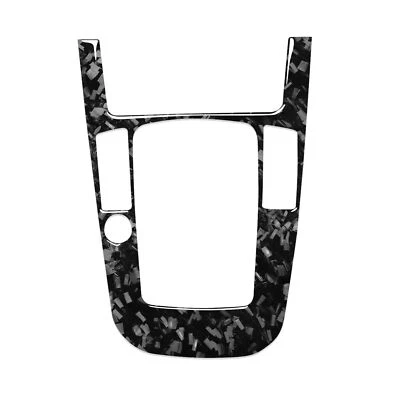 Auto Carbon Fiber Gear Shift Lever Panel Trim for Audi A4 B8 S4 RS4 2009-2012 - Image 1 of 4