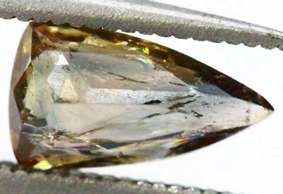 Axinita natural multicolor ultra rara de 0,66 quilates con piedras preciosas de corte azul llenas @pak Foto 1 de 4