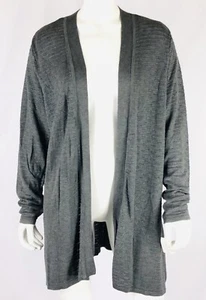 Charter Club Women's Open Front Sweater Size XL Cardigan Gray Core Fashion - Picture 1 of 7