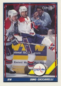 1991-92 O-Pee-Chee #429 DINO CICCARELLI - Washington Capitals - Bild 1 von 1