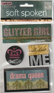 Mambi Soft Spoken Urban Bling 3D Aufkleber Prinzessin Motiv 93435 schneller kostenloser Versand! - Bild 1 von 1