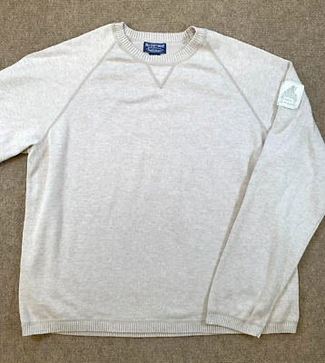 Ralph Lauren Suéter Para Hombres XL Cuello Redondo Manga Larga Algodón Pullover Polo Jean Co Foto 1 de 4