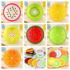 Coaster choose your NEW FRUIT Silicone Cup Drinks Holder Mat Tableware Placemat