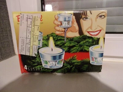 Kerzenhalter für ADVENTSKRANZ KRANZ aus Glas ADVENT LICHTER SET ADVENTSKRANZ OVP - Bild 1 von 3