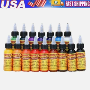 25 Colors Professional Ink Eternal Tattoo Permanent Set 1oz 30ml Authentic - Picture 1 of 17